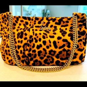 ISO. Christian Louboutin Leopard Shoulder Bag Satchel